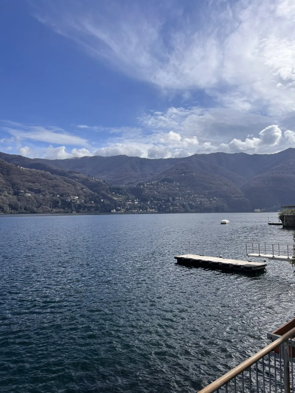 Sunset over Lake Como